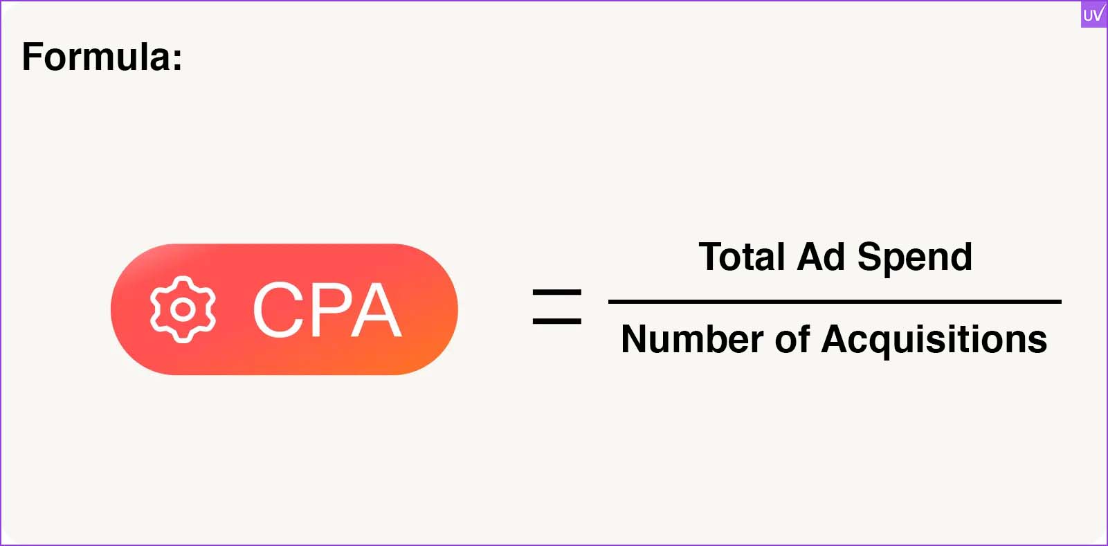 CPA formula