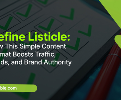Define Listicle How This Simple Content Format Boosts Traffic, Leads, and Brand Authority