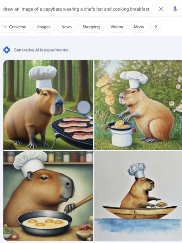 Google SGE’s AI-Generated Images and Content Feature